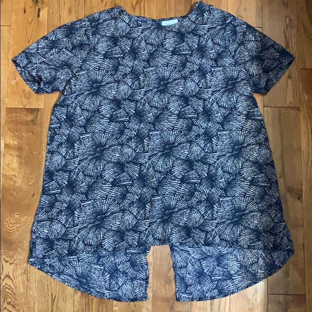 Printed work blouse